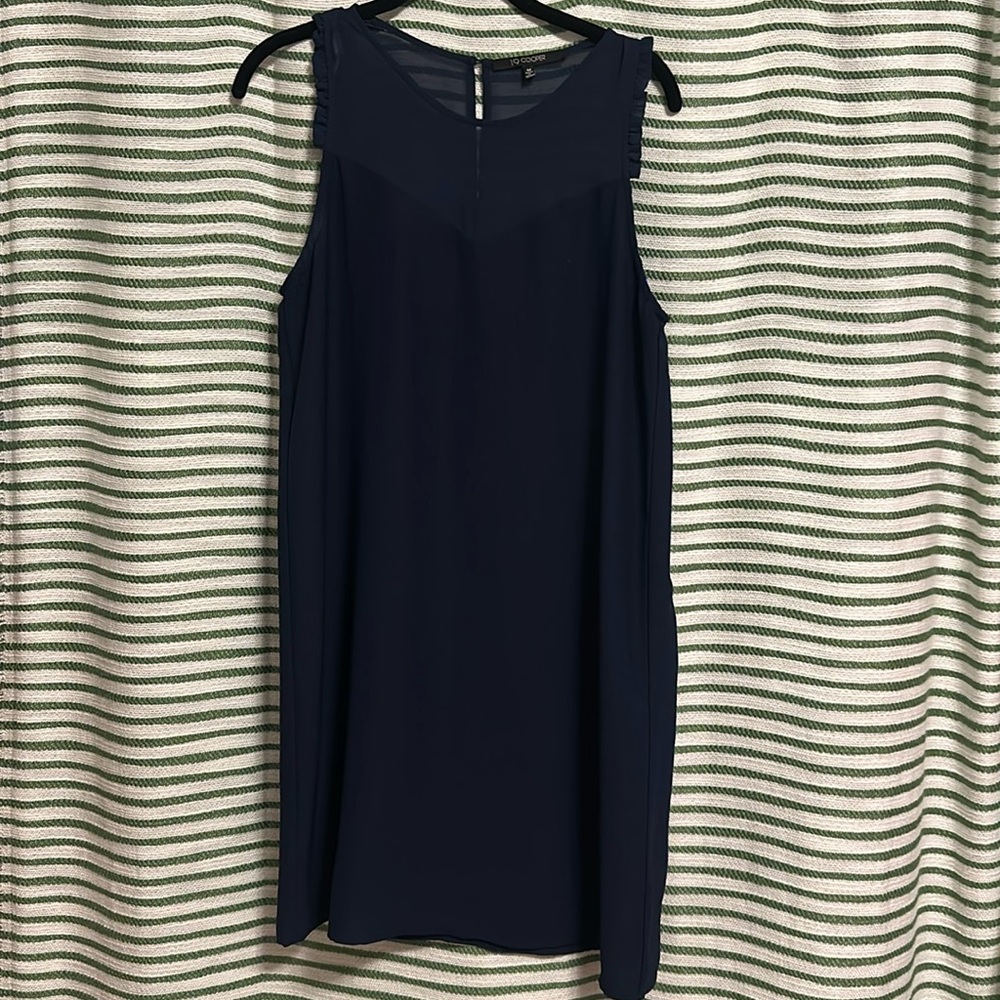 19 Cooper Navy blue mini dress. Size medium